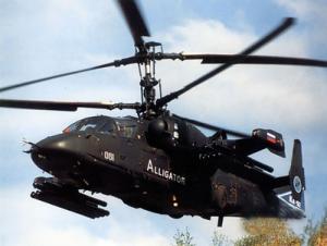 Russia's Ka-52 Attack Helicopter